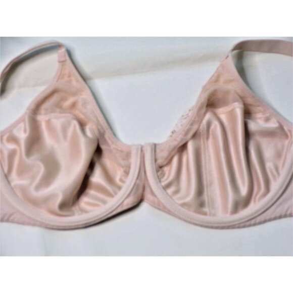 🆕 CHANTELLE Norah Underwire Non-Padded Bra 34DD Nude Blush Beige #13F1 - Picture 11 of 12
